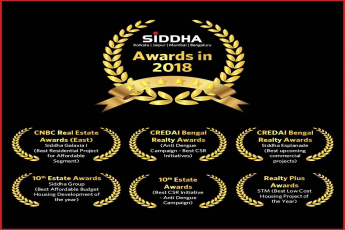 Awards won by Siddha Group in 2018